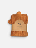 Hooded Bear Towel | Cognac