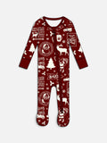 Footed Sleeper | Vintage Christmas