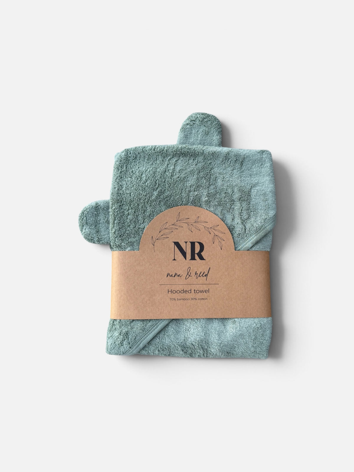 Hooded Bear Towel | Eucalyptus